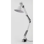 Светильник настольный на струбцине белый N-121-E27-40W-W ЭРА