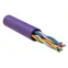 Витая пара U/UTP кат 5E 4х2х24AWG solid LSZH 305м фиолетовый