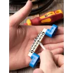 Шина нулевая 63.08 2 изолятора стойка (10шт) латунь