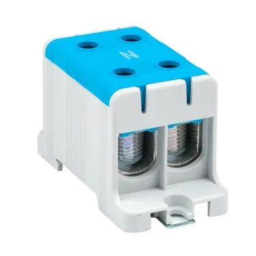 Клемма силовая вводная двойная КСВ 16-95 синяя PROxima