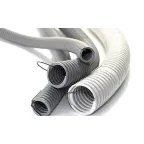 ELASTA Труба гофрированная ПВХ d-16мм с зондом (50м) IEK