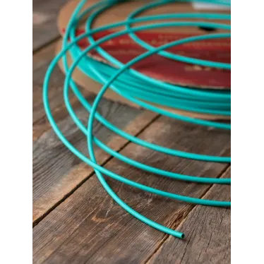 Трубка термоусаживаемая ТУТ нг 4/2 зелёная рулон PROxima