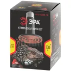 Инфракрасная лампа FITO-100W-НQ керамическая серии CeramiHeat модель RX для брудера, рептилий 100 Вт Е27