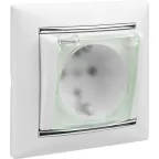 VALENA Рамка 1 пост жемчужная