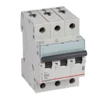 Выключатель автоматический трехполюсный 50А B TX3 6kA/10kA