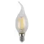 Лампа светодиодная F-LED BXS-11W-840-E14 (филамент, свеча на ветру, 11Вт, нетр, E14) (10/100/4000)