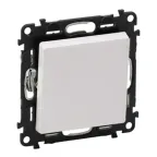 Valena LIFE Переключатель 10АХ 250В с лицевой панелью Безвинтовые зажимы Белый