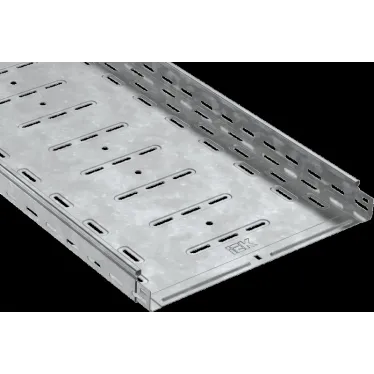 Лоток перфорированный 50х400х3000мм горячеоцинкованный