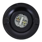 Патрон карболитовый потолочный Е27 черный прямой PROxima