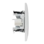 Валенсия розетка компьютерная RJ-45 2-местная белая