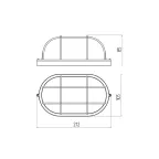 Светильник под лампу с цоколем Е27 НБП 04-60-002