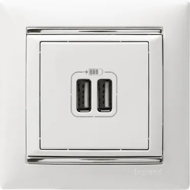 VALENA Рамка 1 пост жемчужная