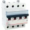 Выключатель автоматический четырехполюсный 4А C DX3-E 6kA/6kА