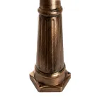 Светильник НТУ-2х60w столб Е27 IP44 черное золото