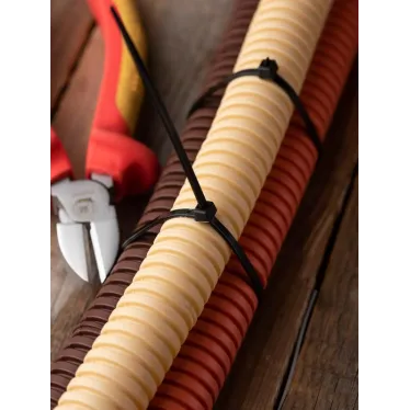 Хомут 3.6х250 черный нейлон (100шт)