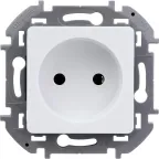 Розетка 2К 16 А 250 В INSPIRIA белая