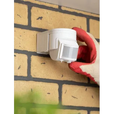 Датчик движения ИК настенный 1200Вт 180гр. до 12м IP44 MS-118B PROxima