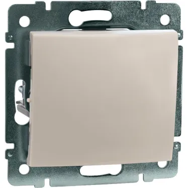 VALENA Переключатель одноклавишный промежуточный в рамку слоновая кость