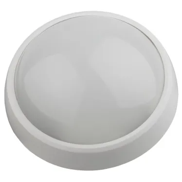 Светильник светодиодный ДБП-12W 4000К 960Лм SPB-1-12 (W) IP54 круглый 180х 80 белый