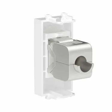 Avanti Компьютерная розетка RJ-45 без шторки модульная кат.6е экранированная Белое облако 1 модуль