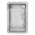 Бокс пластиковый с монтажной платой прозр. дверь 300х200х130 мм IP65 PROxima