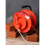 Удлинитель на катушке ''Атлант 2.0'' 1 гнездо 40м без заземления ПВС 2*0,75 6А/1,3кВт PROxima