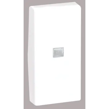 Connect Клавиша узкая с индикатором для выключателя К304 225х45мм белый