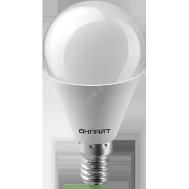 Лампа светодиодная OLL-G45-10-230-4K-E14 | 61966 | ОНЛАЙТ