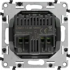 Valena LIFE Светорегулятор с поворотной ручкой универсальный 300Вт без нейтрали С лицевой панелью Алюминий