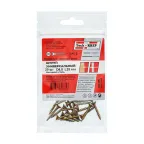 Шуруп универсальный 4х25 потайная головка, остроконечный, желтопассивированный (20шт) - пакет