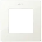 Рамка 1 пост, слоновая кость