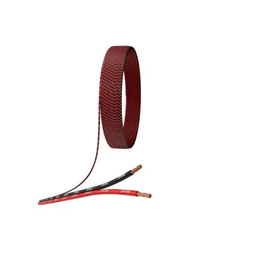 Кабель акустический 2х0.5 красно-черный 100м