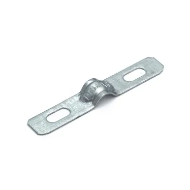 Скоба металлическая двухлапковая усиленная противопожарная СМДУ d6-7 мм (100 шт/уп)