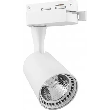 Светильник светодиодный трековый на шинопровод ДПО-12w 2700К 1080Лм белый