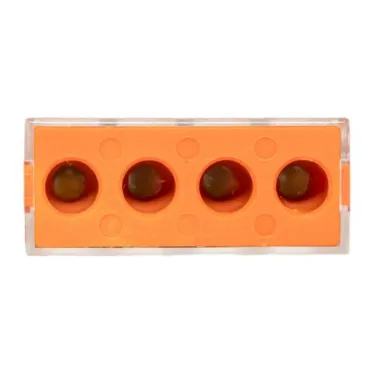 Клемма СМК 773-174 (с пастой) 4 отверстия 2.5-6.0мм2 (уп.50шт.) PROxima