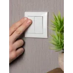 Валенсия выключатель 2-кл. 10А белый проходной