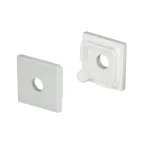 Заглушка SL-KANT-H16 SQUARE с отверстием (ARL, Пластик)