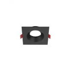 Рамка для модульного светильника FLEX 50 08 квадратная встраиваемая 90х90х30мм RAL9005 черный муар | V1-R0-T0435-10002-2000000 | VARTON