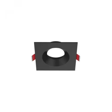 Рамка для модульного светильника FLEX 50 08 квадратная встраиваемая 90х90х30мм RAL9005 черный муар | V1-R0-T0435-10002-2000000 | VARTON