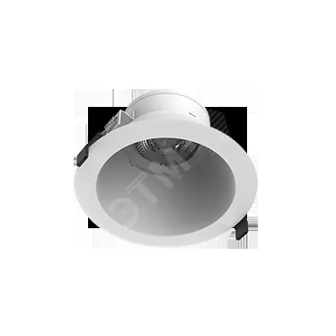 Cветильник светодиодный DL-Lens Comfort встраиваемый 28W 3000К 172х98 мм IP20 угол 35 градусов белый | V1-R0-Y0510-10L18-2002830 | VARTON