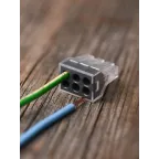 Клемма строительно-монтажная СМК модель 106 6 отверстий 1.0-2.5мм.кв