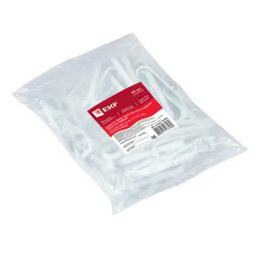 Дюбель-хомут для круглого кабеля (11-18мм) белый (50шт.) PROxima