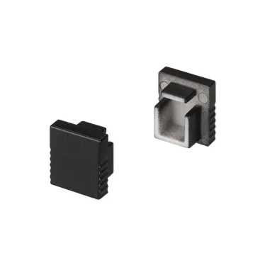 Заглушка SL-MINI-8 BLACK глухая (ARL, Пластик)