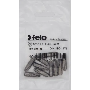 Бита крестовая серия Industrial PH 3X25, 10 шт