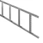 Лоток лестничный 50х400х3000-1,5 мм