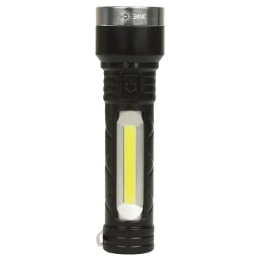Фонарь светодиодный UA-501 универсальный, аккумуляторный, COB+LED, 5 Вт, резина