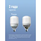 Лампа светодиодная LED 30Вт 220В Е27 D80х135 6500К дневной 2850 лм