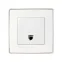 Розетка телефонная RJ-12, S82,82N, 88, механизм, белый