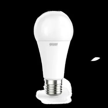 Лампа светодиодная LED 20 Вт 1600 лм 4100К А60 груша нейтральный E27 AC 220В Elementary Gauss