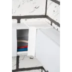 Угол внутренний (100х60) (2 шт) Plast PROxima белый